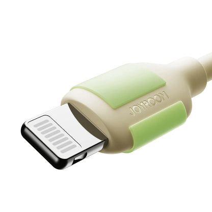 Câble de Données et de Charge USB-C - Lightning Joyroom S-A53, 30W, 2m, Beige