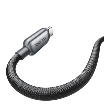 Câble de Données et de Charge USB-C - USB-C Joyroom S-A55 StarFlight Display, 100W, 1.2m, Noir