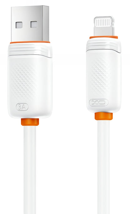 Câble de Données et de Charge USB-A - Lightning XO Design NB302, 18W, 1m, Blanc