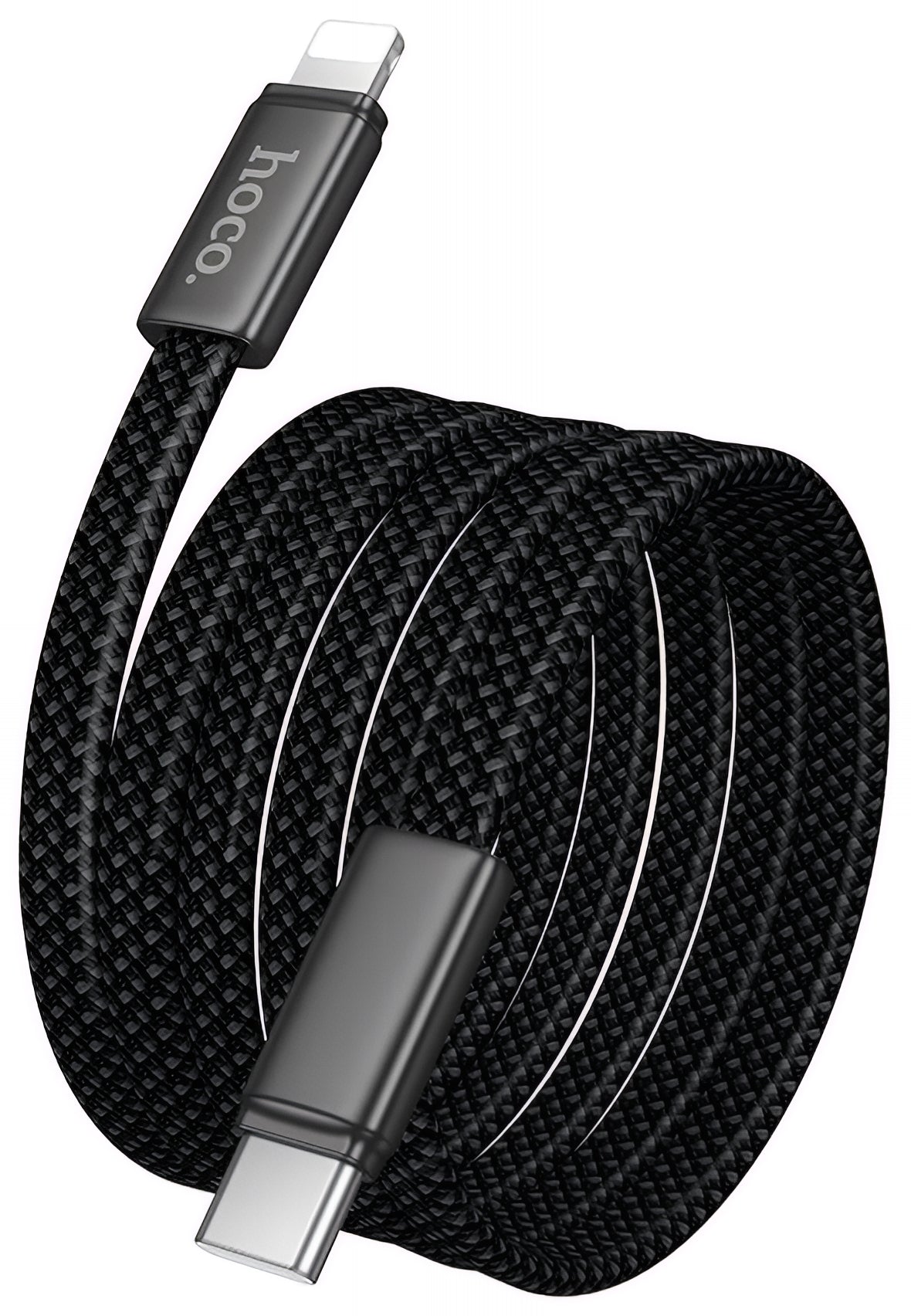 Câble de Données et de Charge USB-C - Lightning HOCO X125, 30W, 1m, Noir