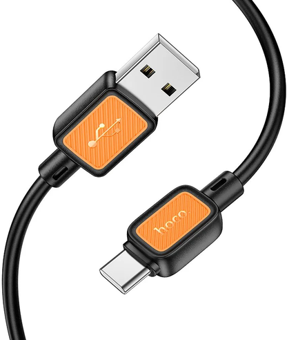 Câble de Données et de Charge USB-A - USB-C HOCO X108, 18W, 1m, Noir