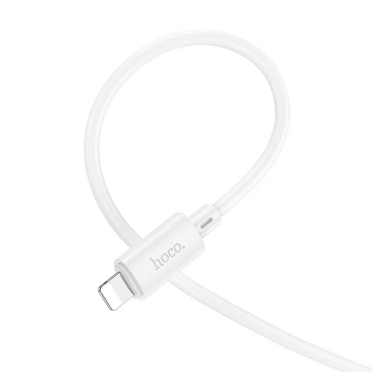 Câble de données et de charge USB-C - Lightning HOCO X88, 20W, 1m, Blanc
