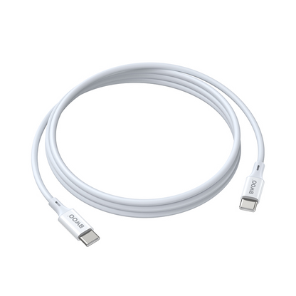 USB-C Data and Charging Cable - USB-C BWOO BO-X283CC-2M, 60W, 2m, White