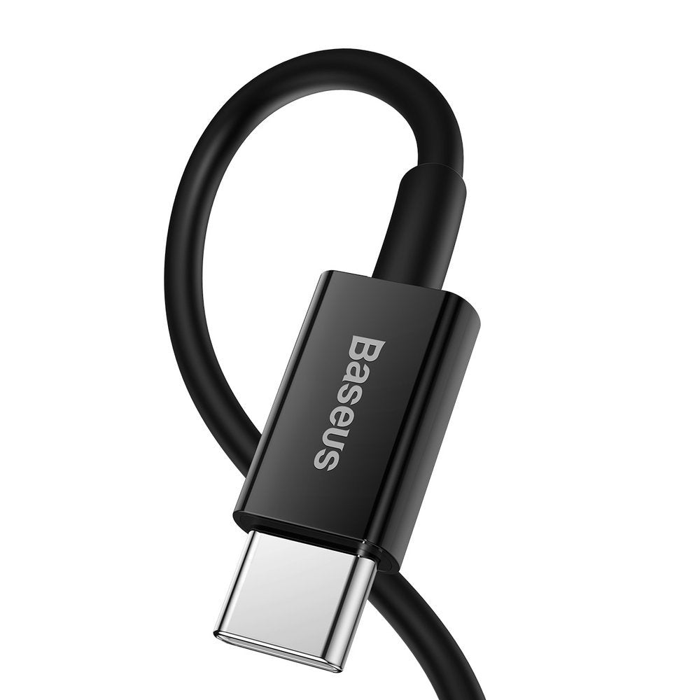 Câble de données et de charge USB-C - Lightning Baseus Superior Series, 20W, 1m, noir CATLYS-A01