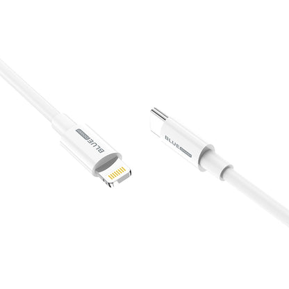 Câble de données et de charge USB-C - Lightning BLUE Power BBX36, 18W, 1m, blanc