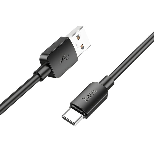 USB-A to USB-C Data and Charging Cable HOCO X96, 27W, 1m, Black