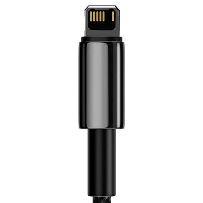 Câble de données et de charge USB-A - Lightning Baseus Tungsten Gold, 20W, 1m, Noir CALWJ-01 