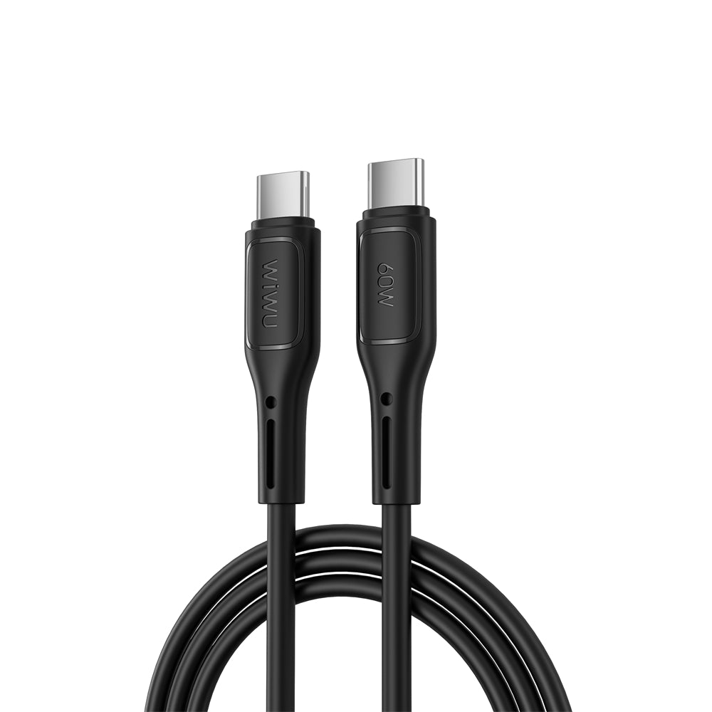 USB-C - Câble de données et de charge USB-C WiWu Wi-C043E Starlink, 60W, 1m, noir