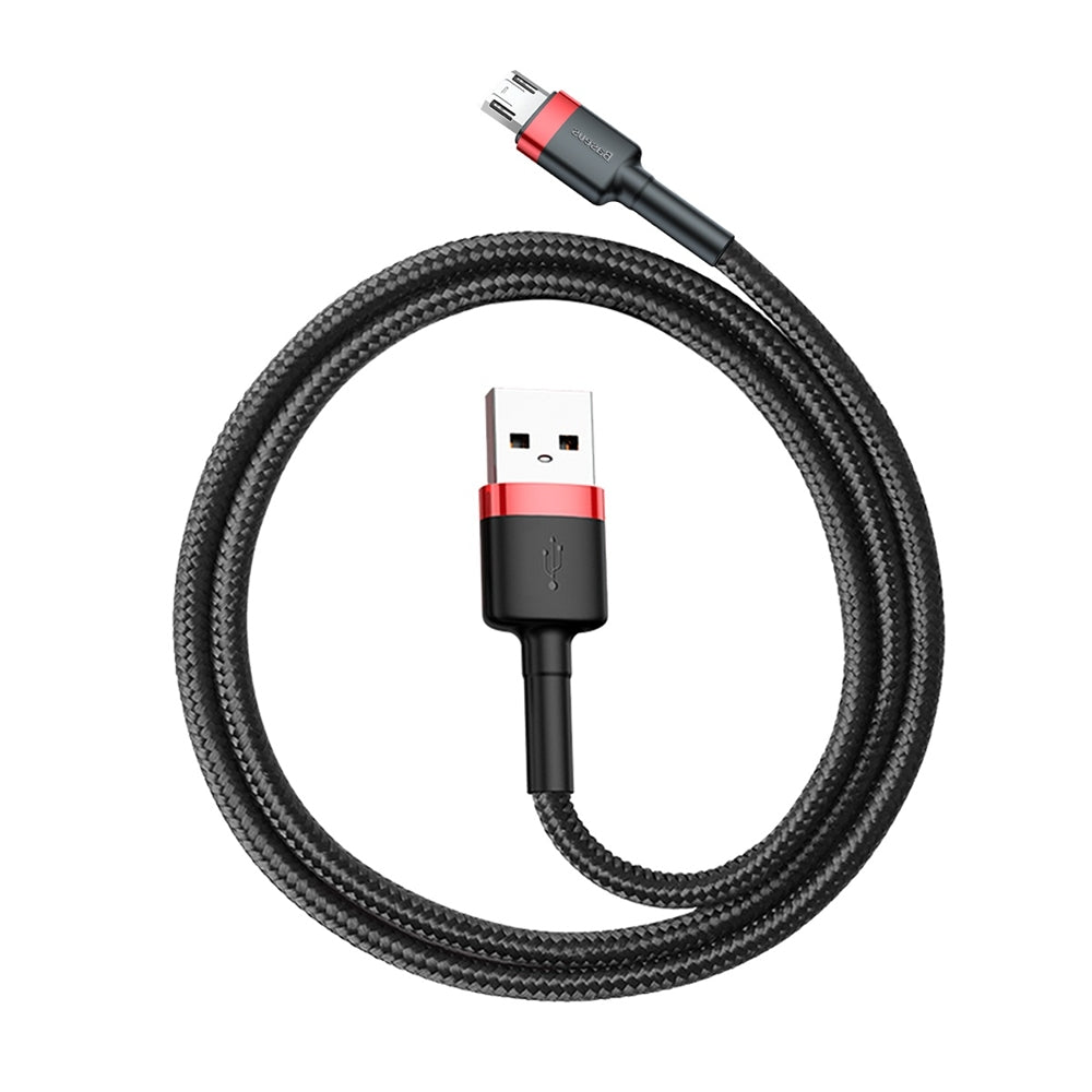 Câble de Données et de Charge USB-A - microUSB Baseus Cafule, 18W, 2m, Rouge