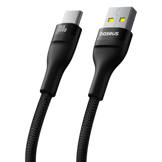 Câble de Données et de Charge USB-A - USB-C Baseus Flash Series II, 100W, 1m, Noir P10311804111-00