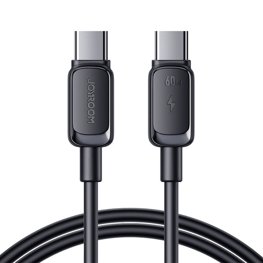 Câble de Données et de Charge USB-C - USB-C Joyroom A14, 60W, 1.2m, Noir