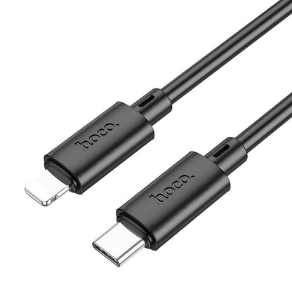 Câble de Données et de Charge USB-C - Lightning HOCO X88, 20W, 1m, Noir