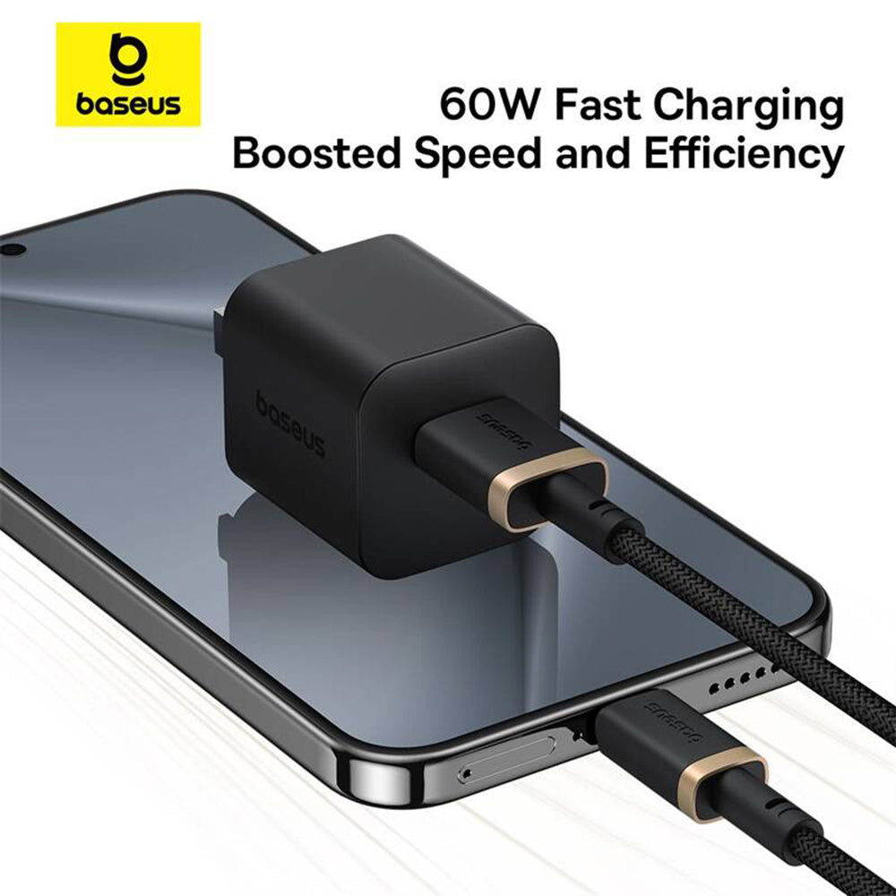 Câble de Données et de Charge USB-A - USB-C Baseus Dura Series, 60W, 1m, Doré P10377802U01-00