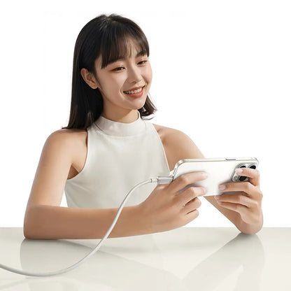 Câble de Données et de Charge USB-C - USB-C Baseus Titanium, 100W, 1m, Argenté P10378100G21-00