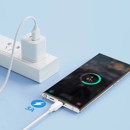 Câble de Données et de Charge USB-A - USB-C Joyroom S-A9, 20W, 1m, Blanc