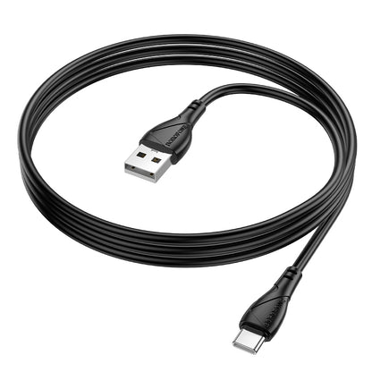Câble de Données et de Charge USB-A - USB-C Borofone BX121 Energy, 18W, 1m, Noir