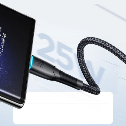 Câble de Données et de Charge USB-C - USB-C Joyroom S-A32, 60W, 1m, Noir