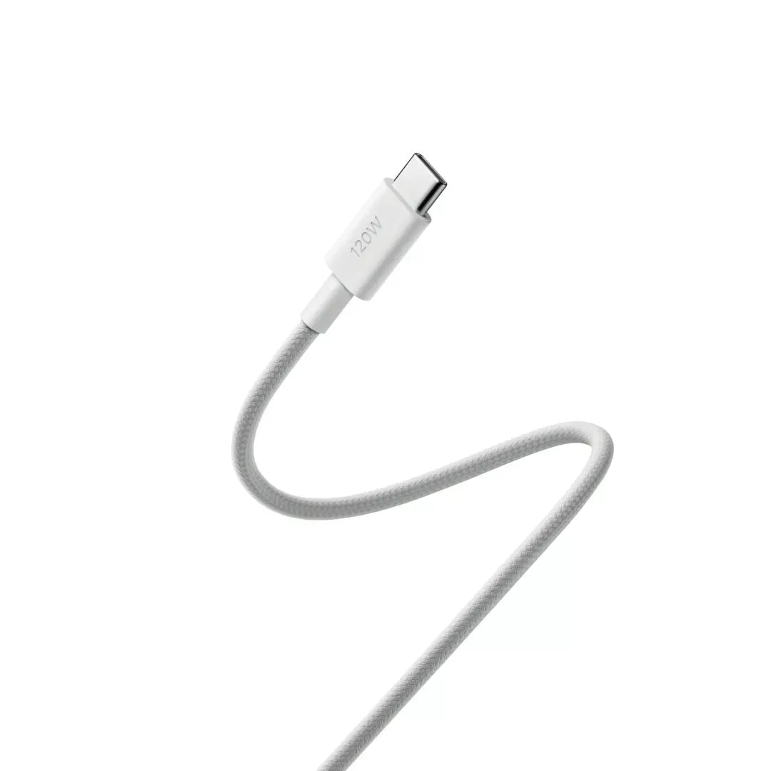 Câble de Données et de Charge USB-C - USB-C Xiaomi, 120W, 1m, Blanc BHR087KGL