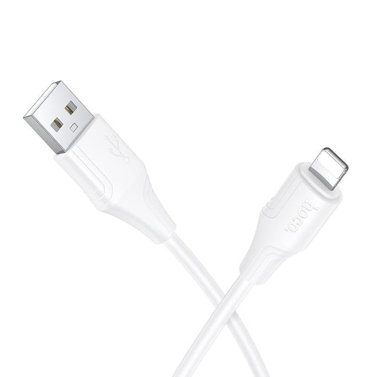 Câble de Données et de Charge USB-A - Lightning HOCO X124, 18W, 1m, Blanc