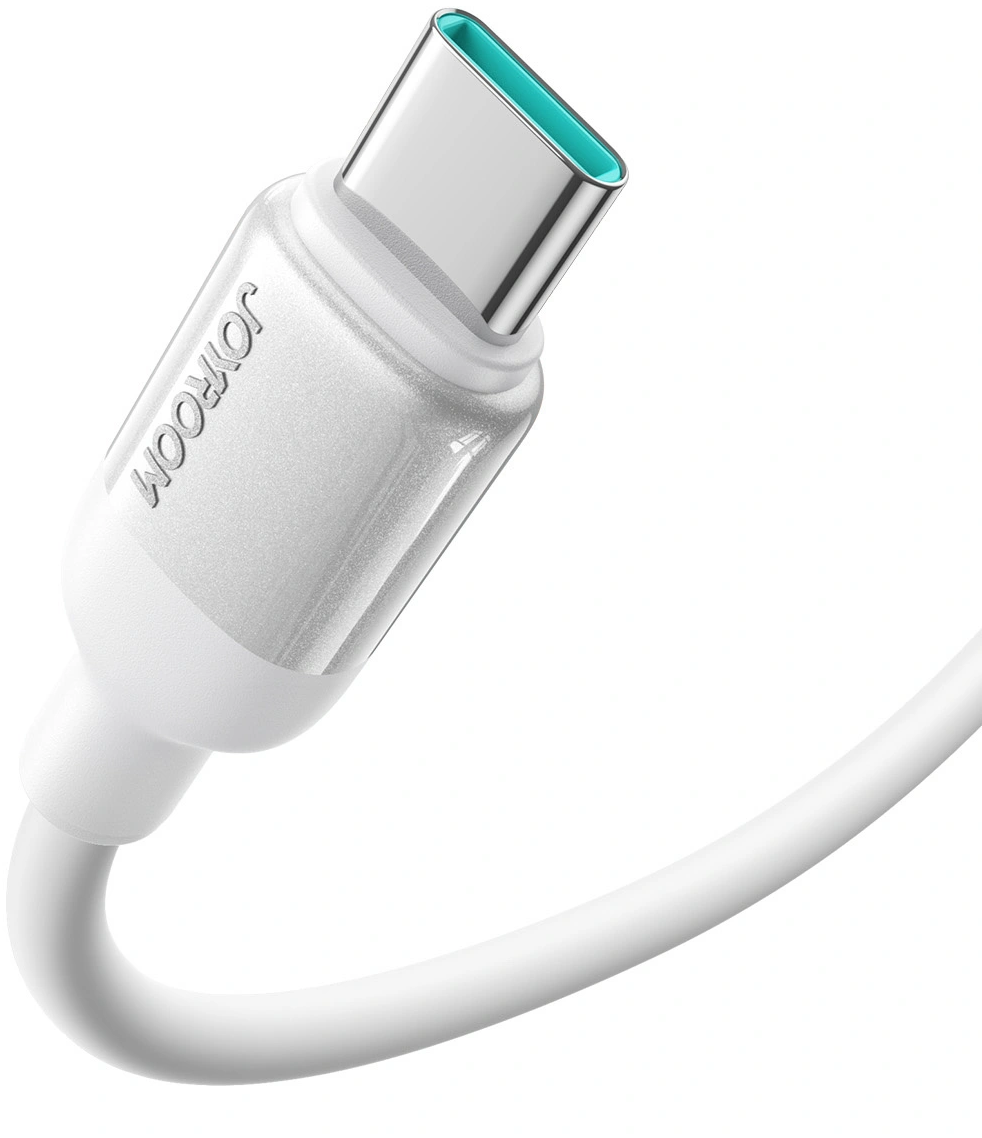 Câble de données et de charge USB-A - USB-C Joyroom S-A62 Lively, 18W, 1,2m, Blanc