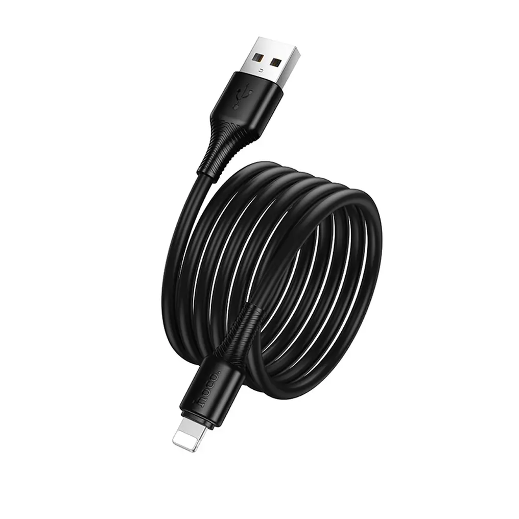Câble de données et de charge USB-A - Lightning HOCO X120, 18W, 1m, Noir