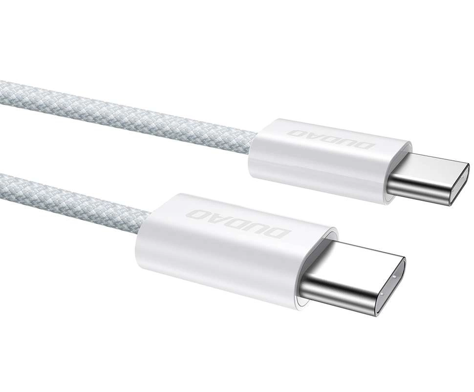 Câble de données et de charge USB-C - USB-C Dudao L6C, 30W, 1m, Bleu