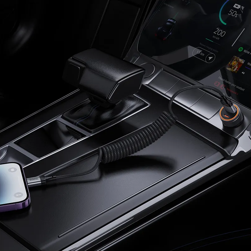 Câble de Données et de Charge USB-A - Lightning HOCO X121, 27W, 1.5m, Noir