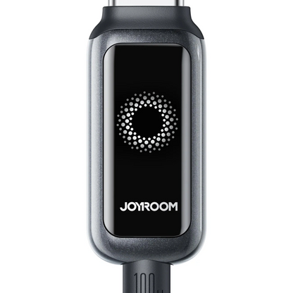 Câble de Données et de Charge USB-C - Lightning Joyroom S-A55 StarFlight Display, 30W, 1.2m, Noir