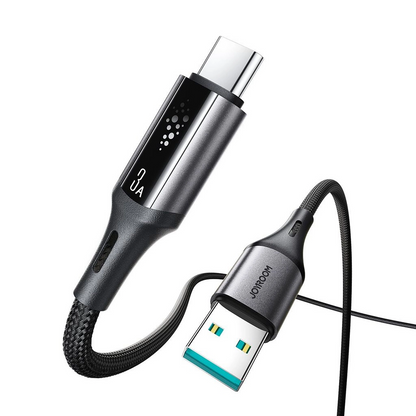 Câble de Données et de Charge USB-A - USB-C Joyroom S-A60 StarTalk, 18W, 1.2m, Noir
