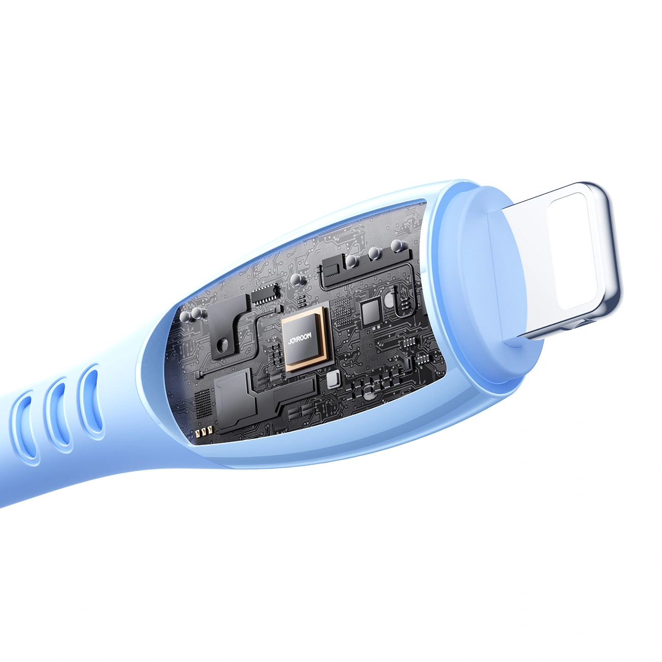 Câble de Données et de Charge USB-C - Lightning Joyroom S-A59 Vibrant, 30W, 1.2m, Bleu