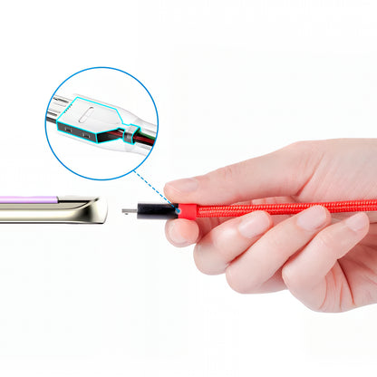 Câble de Données et de Charge USB-A - microUSB Anker PowerLine+, 18W, 0.91m, Rouge A8142G91