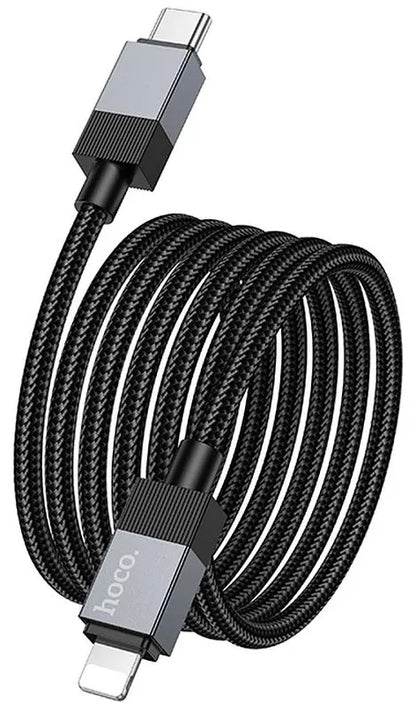 Câble de Données et de Charge USB-C - Lightning HOCO X110, 27W, 1m, Noir