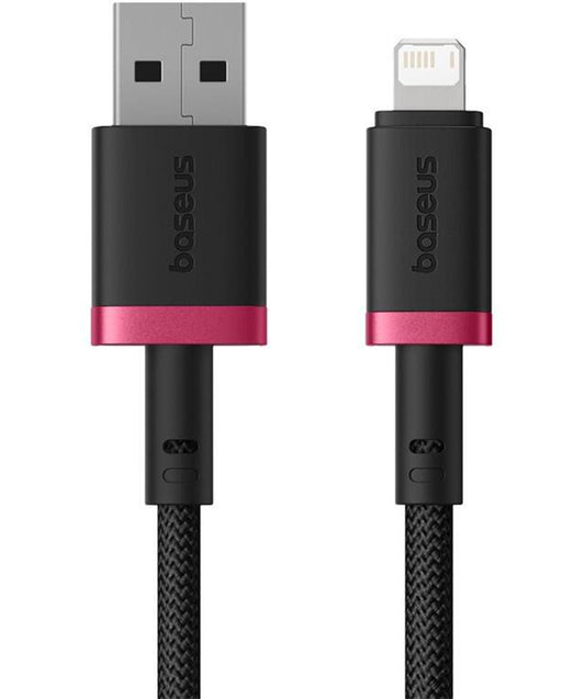 Câble de Données et de Charge USB-A - Lightning Baseus Dura Series, 18W, 2m, Rouge P10377801U01-03