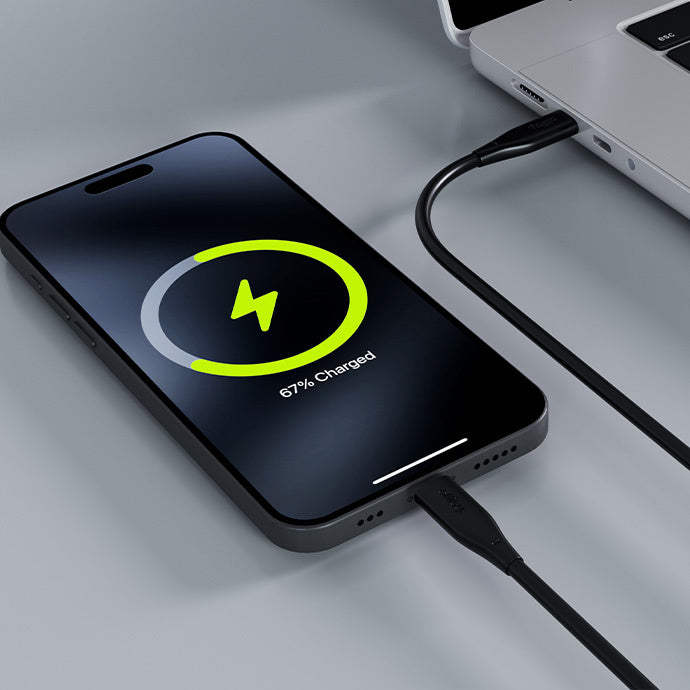 Câble de Données et de Charge USB-C - USB-C Allity. AUC-02, 100W, 2m, Noir