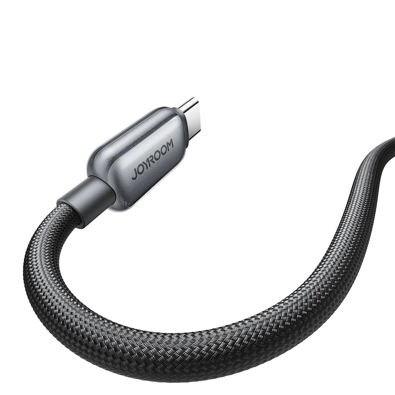 Câble de Données et de Charge USB-A - Lightning Joyroom S-A55 StarFlight Display, 18W, 1.2m, Noir