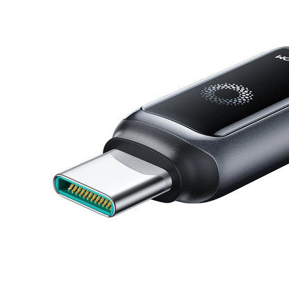 Câble de Données et de Charge USB-C - Lightning Joyroom S-A55 StarFlight Display, 30W, 1.2m, Noir