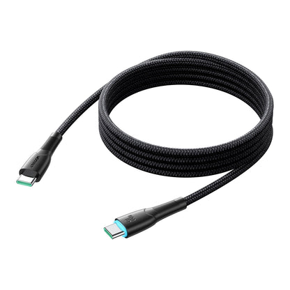 Câble de Données et de Charge USB-C - USB-C Joyroom S-A32, 60W, 1m, Noir