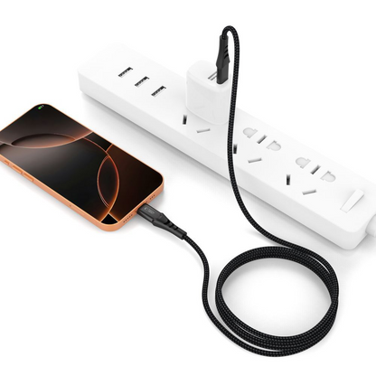 Câble de données et de charge USB-C - USB-C Tech-Protect UB11T Ultraboost, 240W, 1m, Noir