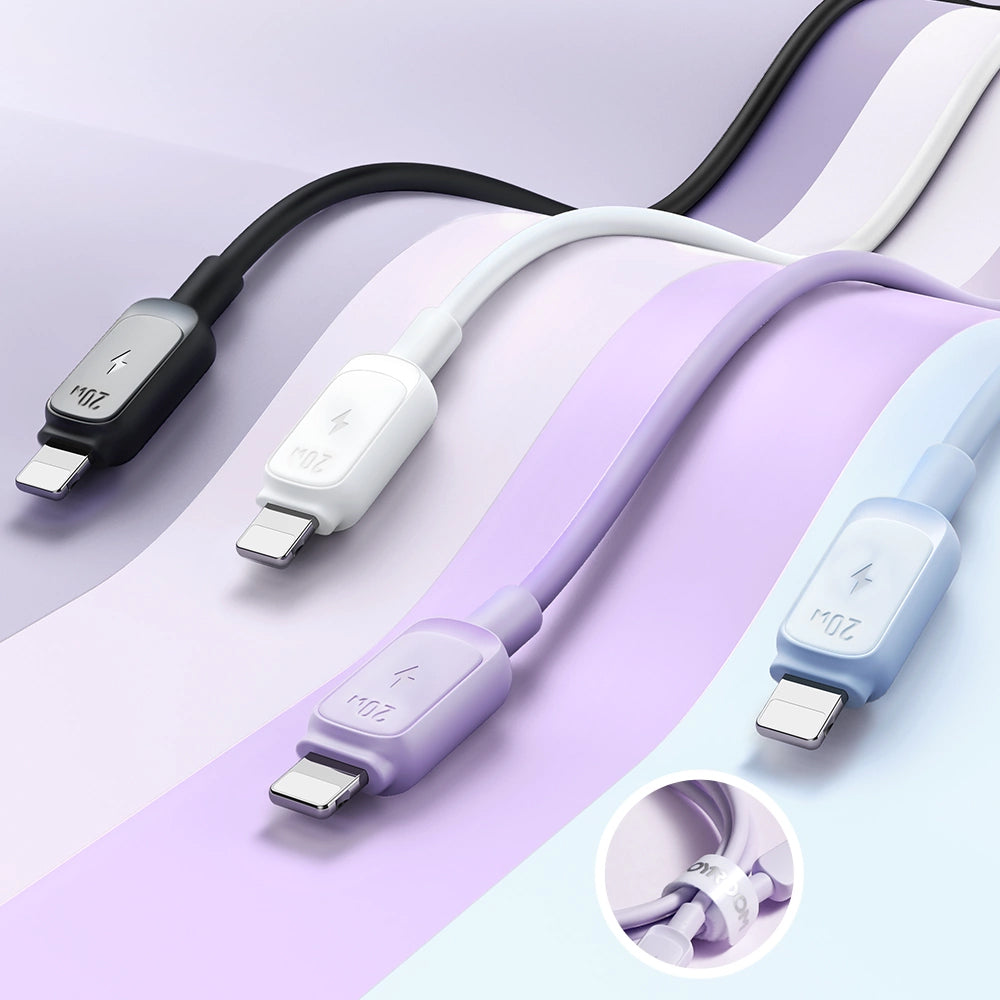 Câble de données et de charge USB-C - Lightning Joyroom S-A14, 20W, 1,2m, Bleu