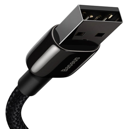 Câble de données et de charge USB-A - Lightning Baseus Tungsten Gold, 20W, 1m, Noir CALWJ-01 