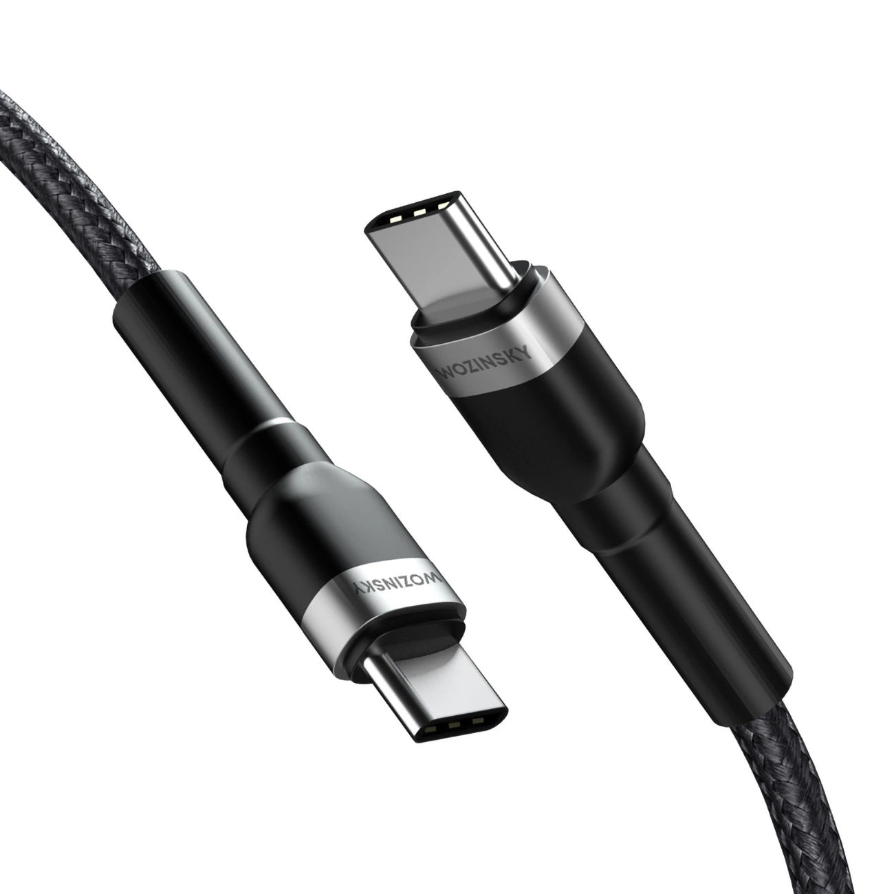Câble de Données et de Charge USB-C - USB-C WZK WNBCC2, 65W, 2m, Noir