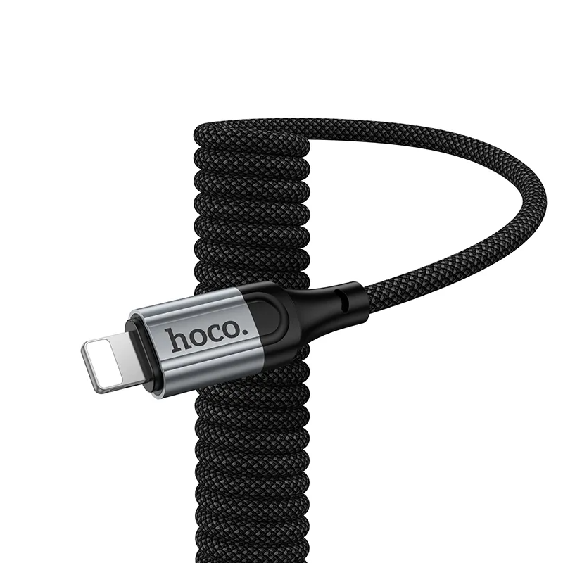 Câble de Données et de Charge USB-A - Lightning HOCO X121, 27W, 1.5m, Noir