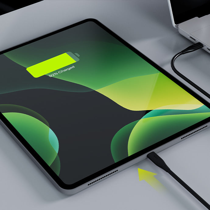 Câble de Données et de Charge USB-C - USB-C Allity. AUC-02, 100W, 2m, Noir