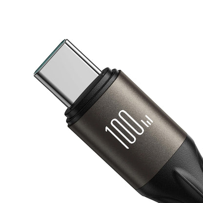 Câble de Données et de Charge USB-C - USB-C Joyroom S-A25 Light-Speed, 100W, 1.2m, Noir