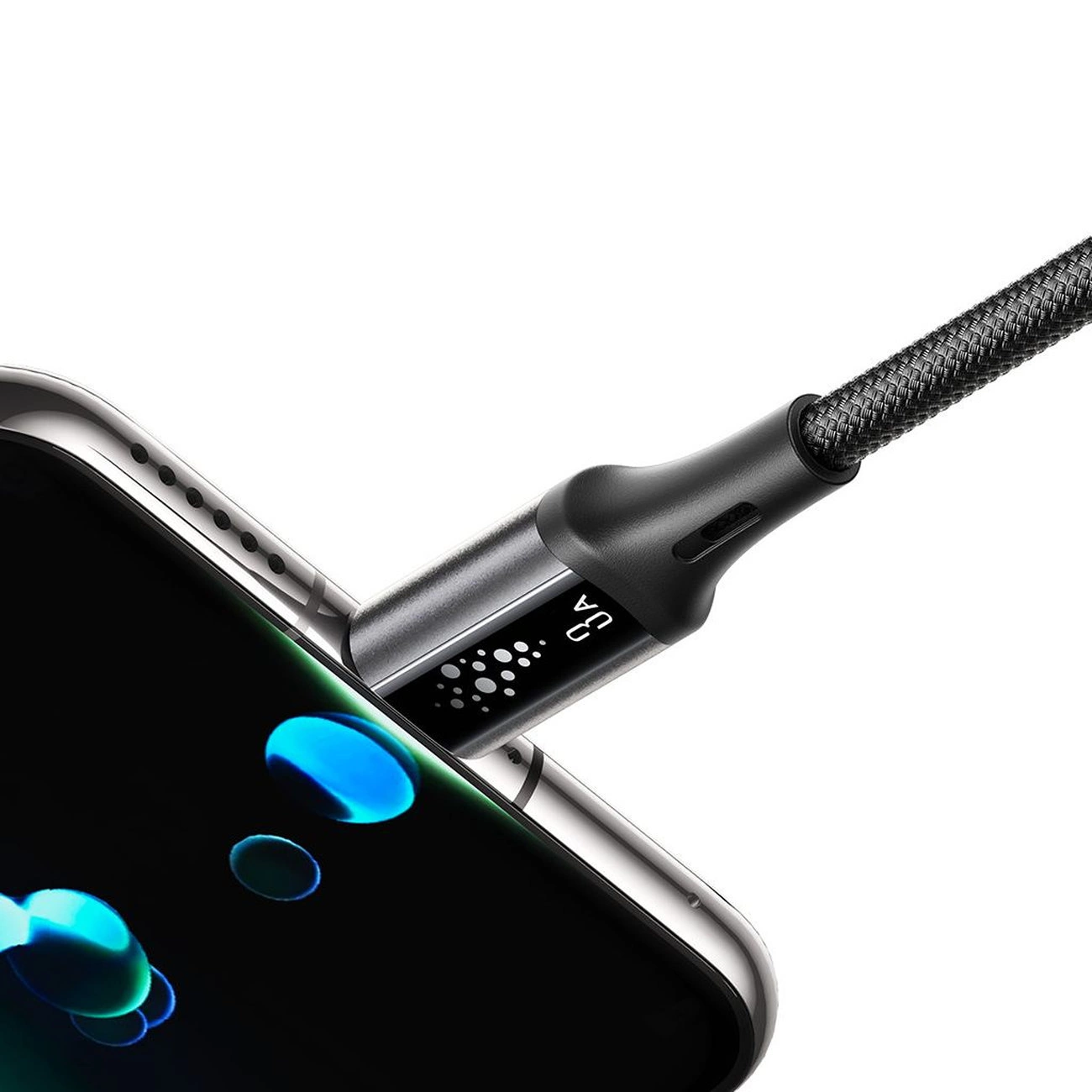 Câble de Données et de Charge USB-A - USB-C Joyroom S-A60 StarTalk, 18W, 1.2m, Noir