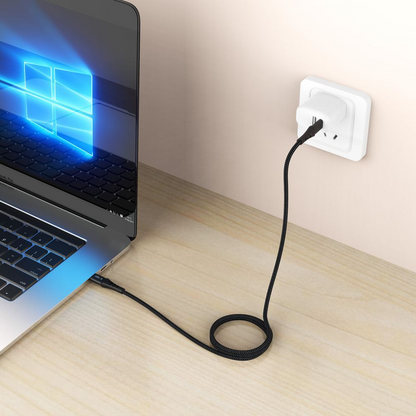 Câble de données et de charge USB-C - USB-C Tech-Protect UB11T Ultraboost, 240W, 1m, Noir