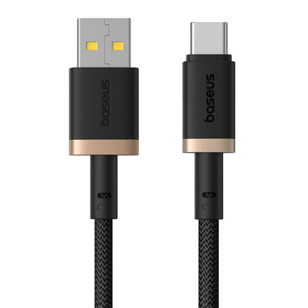 Câble de Données et de Charge USB-A - USB-C Baseus Dura Series, 60W, 1m, Doré P10377802U01-00