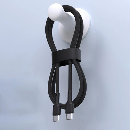 Câble de Données et de Charge USB-C - USB-C Dudao L9C, 65W, 1m, Noir