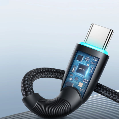 Câble de Données et de Charge USB-A - USB-C Joyroom S-A32, 100W, 1m, Noir