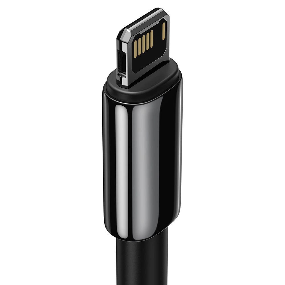 Câble de données et de charge USB-A - Lightning Baseus Tungsten Gold, 20W, 1m, Noir CALWJ-01 